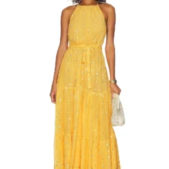 ROBE EMINA Puebla Yellow