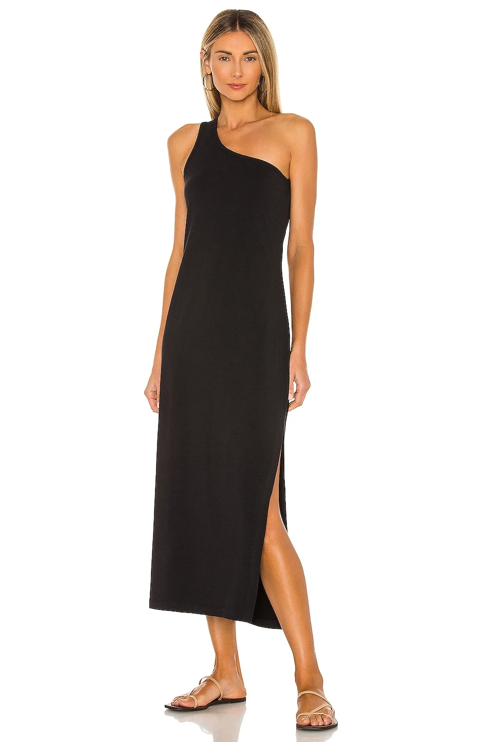 Seafolly ROBE MI-LONGUE JERSEY Black 1 Seafolly ROBE MI-LONGUE JERSEY Black