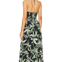 Seafolly ROBE PALM PARADISE Black 5 Seafolly ROBE PALM PARADISE Black -Ravis Mode Soldes Boutique SEAF WD53 V3