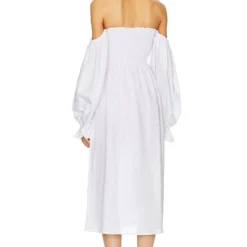 ROBE ATLANTA White -Ravis Mode Soldes Boutique SEPE WD6 V3