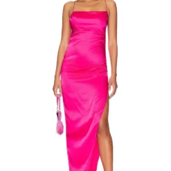 ROBE MAXI CELINO Fuschia Purple