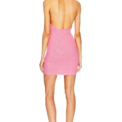 ROBE COURTE MANDY Rose Bloom 6 ROBE COURTE MANDY Rose Bloom -Ravis Mode Soldes Boutique SERR WD78 V3