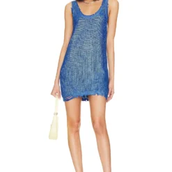 ROBE PULL YONIT Royal Blue Coated