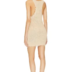 ROBE YONIT Cappuccino 7 ROBE YONIT Cappuccino -Ravis Mode Soldes Boutique SERR WD95 V3