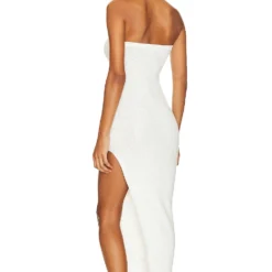 ROBE DESIREE White 5 ROBE DESIREE White -Ravis Mode Soldes Boutique SERR WD96 V3