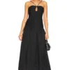 Shona Joy ROBE THEA Black