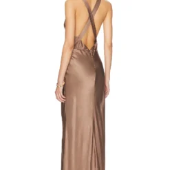 Shona Joy ROBE MILO Cacao 5 Shona Joy ROBE MILO Cacao -Ravis Mode Soldes Boutique SHON WD466 V3