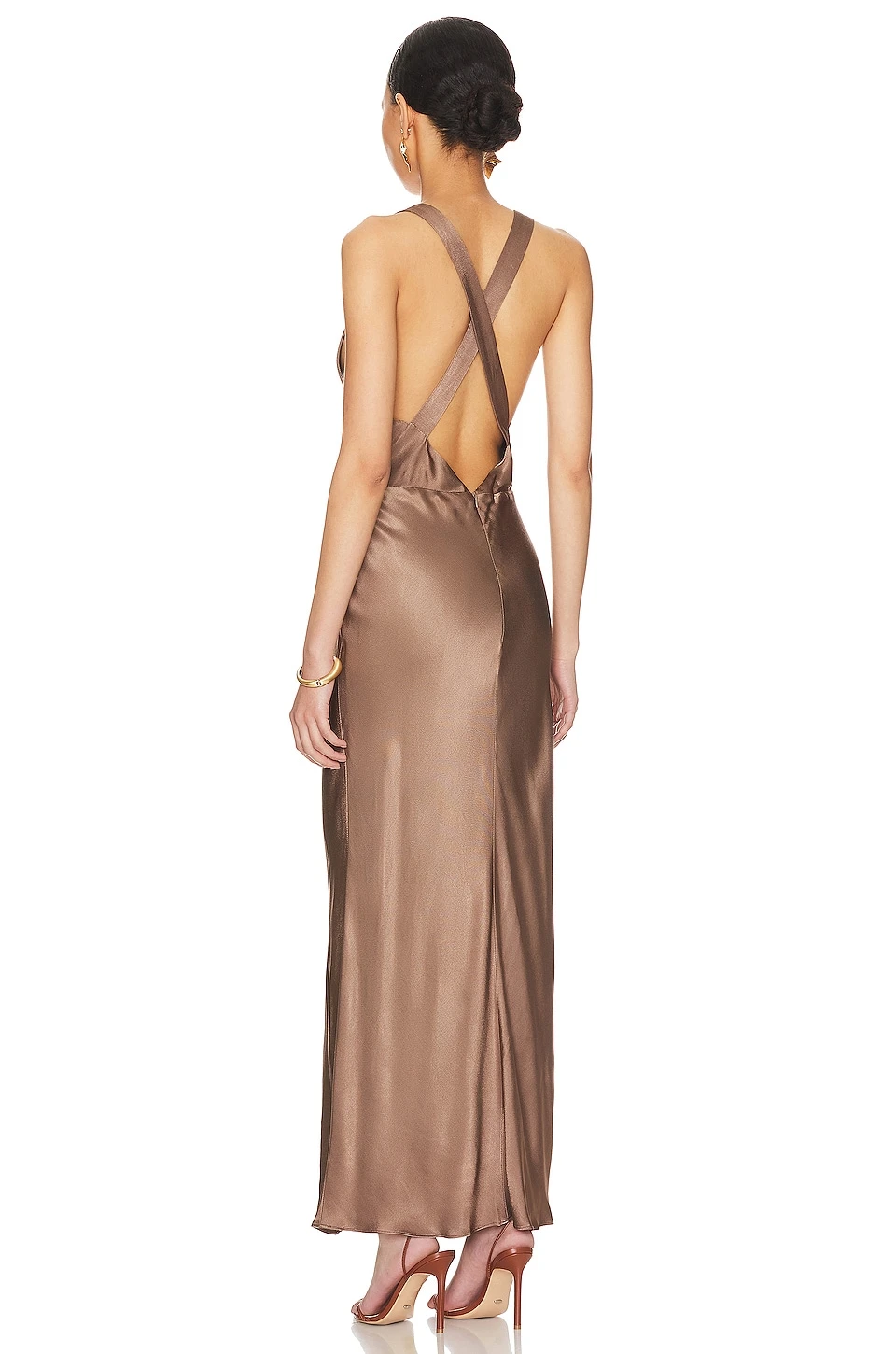 Shona Joy ROBE MILO Cacao 3 Shona Joy ROBE MILO Cacao – Image 3