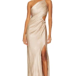 Shona Joy ROBE Gold -Ravis Mode Soldes Boutique SHON WD502 V1 1