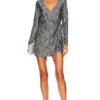 Show Me Your Mumu ROBE KIMORA Black Cosmo