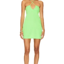 Show Me Your Mumu ROBE COURTE OUTGOING Green -Ravis Mode Soldes Boutique SHOW WD592 V1 1