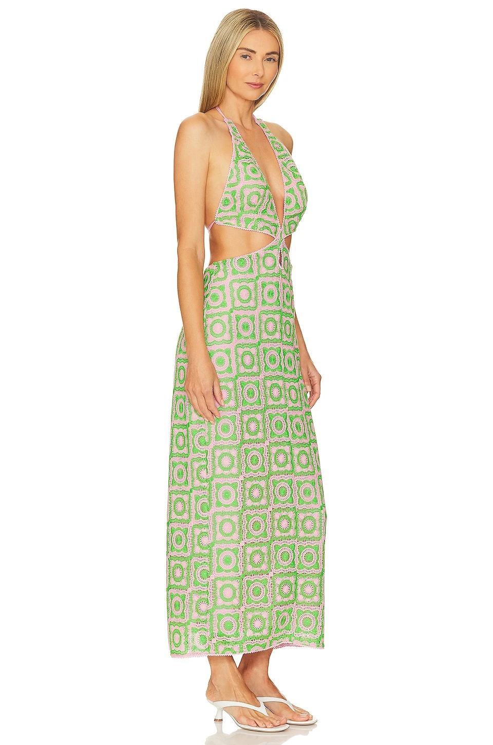 Show Me Your Mumu ROBE MI-LONGUE MUSE Flower Power 2 Show Me Your Mumu ROBE MI-LONGUE MUSE Flower Power – Image 2