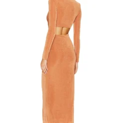 ROBE ROSIE Caramel 6 ROBE ROSIE Caramel -Ravis Mode Soldes Boutique SIGR WD102 V3