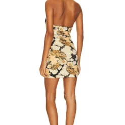 ROBE YARA Dark Painterly 5 ROBE YARA Dark Painterly -Ravis Mode Soldes Boutique SIGR WD146 V3