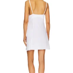 ROBE CARACO MARA White -Ravis Mode Soldes Boutique SKIR WI239 V3