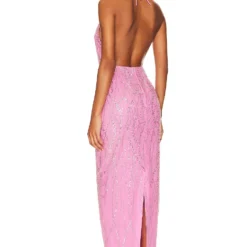 ROBE DANA Pink -Ravis Mode Soldes Boutique SLEE WD219 V3