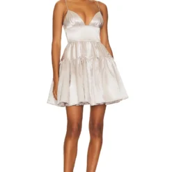 ROBE COURTE ADIE Silver