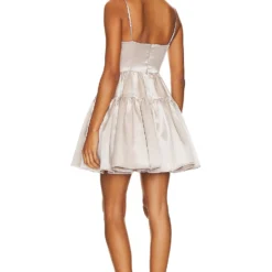 ROBE COURTE ADIE Silver 5 ROBE COURTE ADIE Silver -Ravis Mode Soldes Boutique SLEE WD241 V3