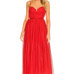 ROBE SELENA Red