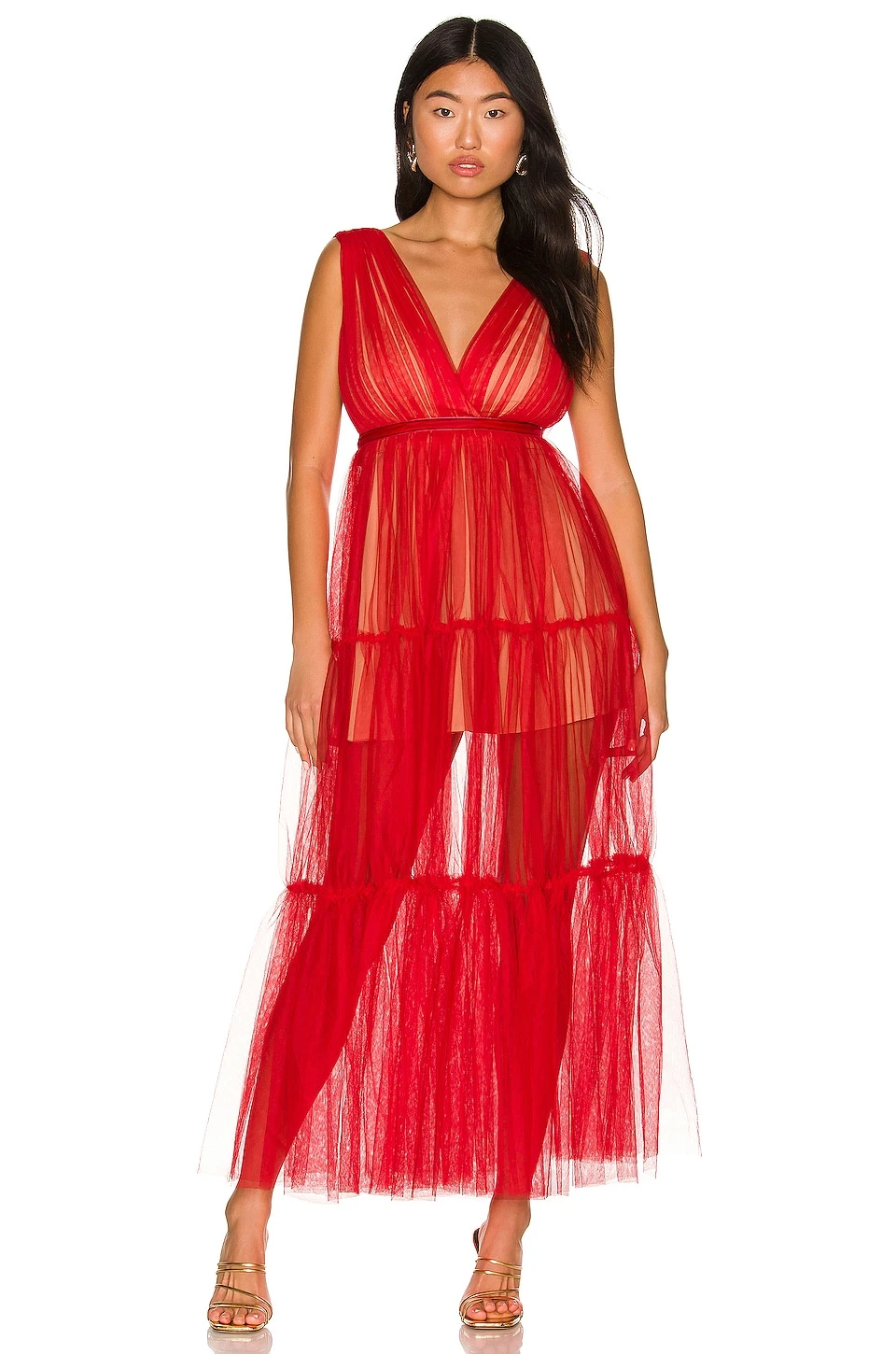 ROBE CHLOE Red 1 ROBE CHLOE Red