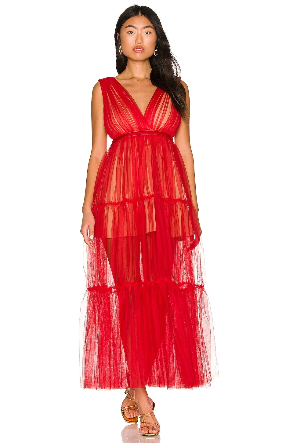 ROBE CHLOE Red 4 ROBE CHLOE Red – Image 4