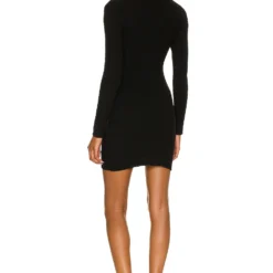 ROBE COURTE DAKOTA Black 5 ROBE COURTE DAKOTA Black -Ravis Mode Soldes Boutique SLEE WD85 V3