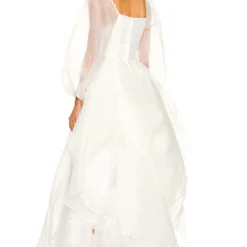 ROBE DE SOIRÉE THE QUEEN OF ANGELS Ivory 6 ROBE DE SOIRÉE THE QUEEN OF ANGELS Ivory -Ravis Mode Soldes Boutique SLKR WD56 V3