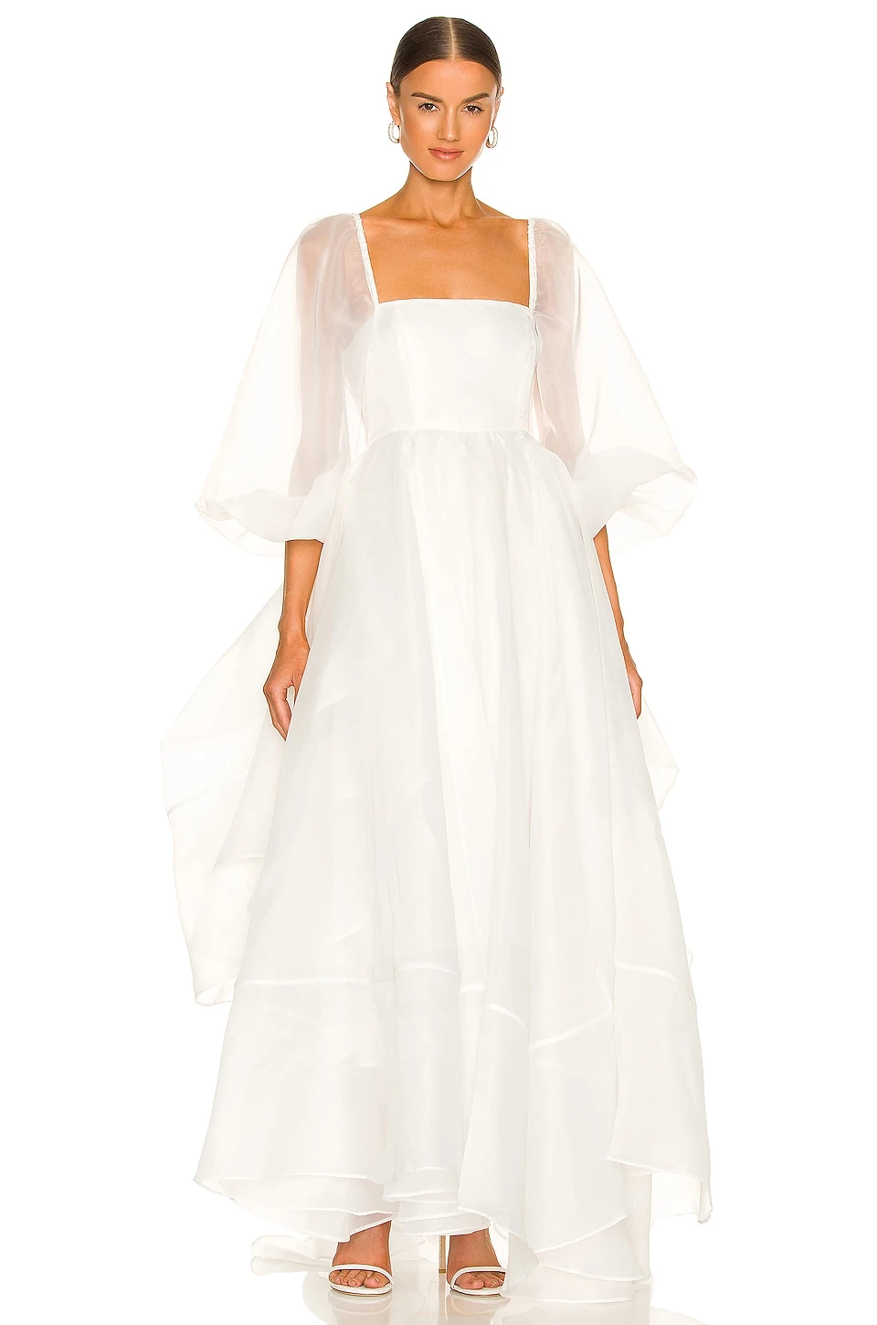 ROBE DE SOIRÉE THE QUEEN OF ANGELS Ivory 4 ROBE DE SOIRÉE THE QUEEN OF ANGELS Ivory – Image 4