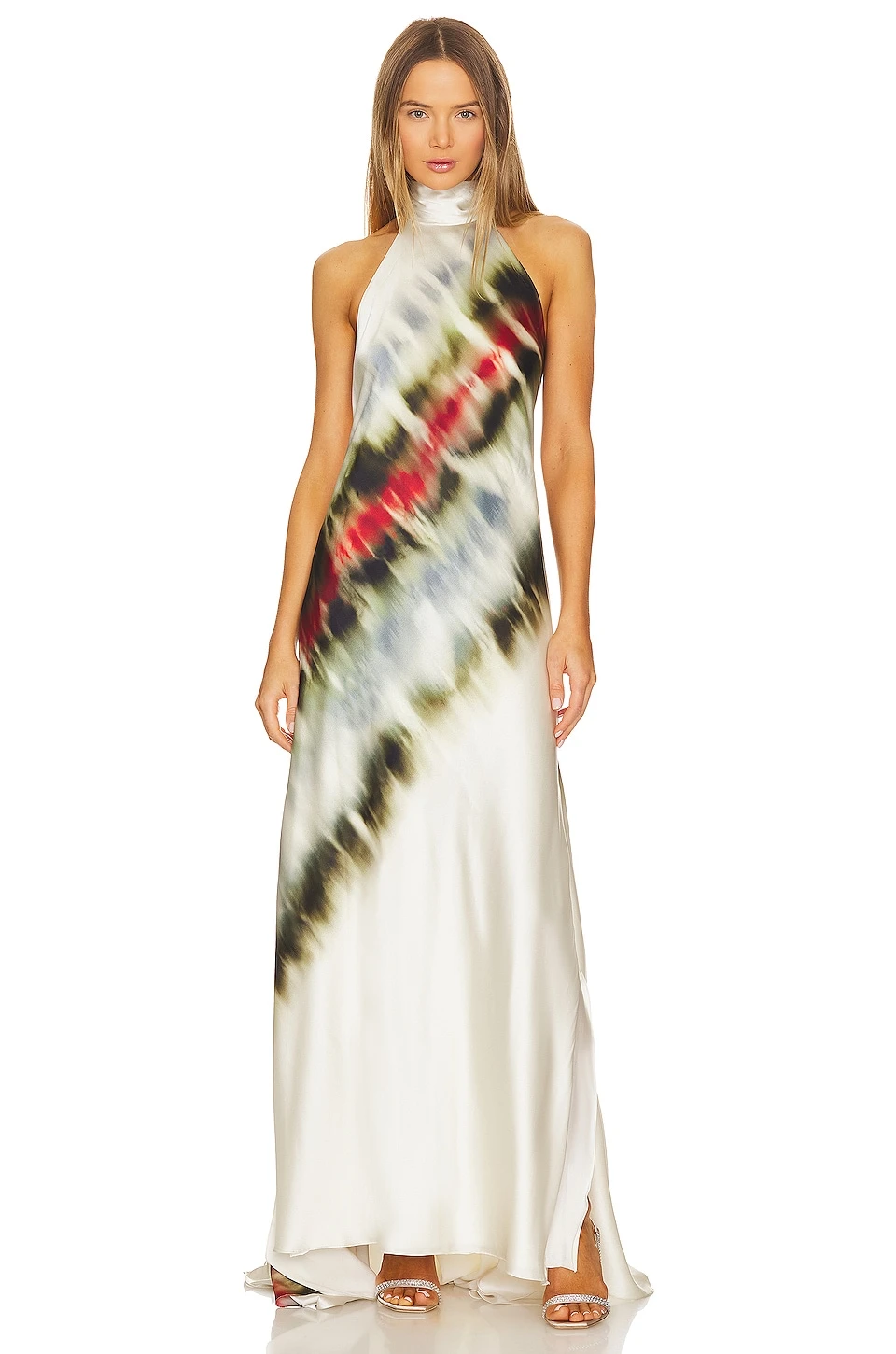 ROBE MAXI SHERYL Multi Linear Distortion 1 ROBE MAXI SHERYL Multi Linear Distortion