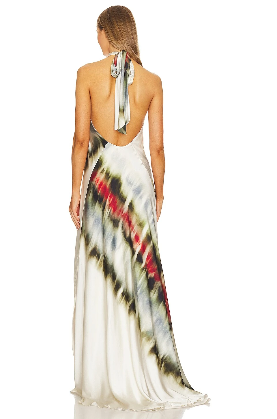 ROBE MAXI SHERYL Multi Linear Distortion 3 ROBE MAXI SHERYL Multi Linear Distortion – Image 3