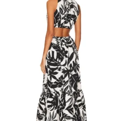 Steve Madden ROBE JULES Black & Ivory 5 Steve Madden ROBE JULES Black & Ivory -Ravis Mode Soldes Boutique SMAD WD103 V3