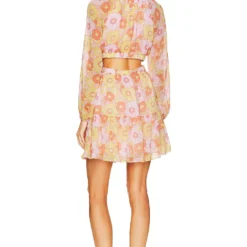 Steve Madden ROBE CADI Pink Multi 5 Steve Madden ROBE CADI Pink Multi -Ravis Mode Soldes Boutique SMAD WD62 V3