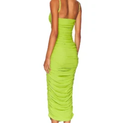 ROBE ADLER Chartreuse 7 ROBE ADLER Chartreuse -Ravis Mode Soldes Boutique SOLA WD194 V3