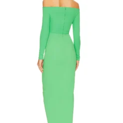 ROBE LOTUS Green -Ravis Mode Soldes Boutique SOLA WD237 V3