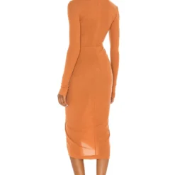 Song Of Style ROBE MI-LONGUE ZURI Dusty Rose -Ravis Mode Soldes Boutique SOSR WD169 V3