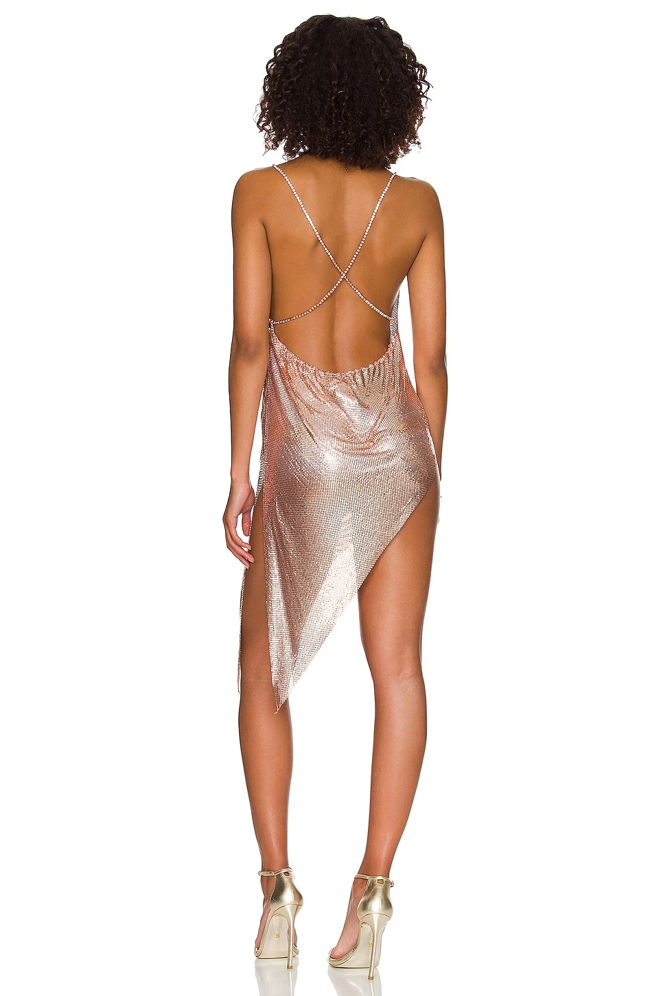 Song Of Style ROBE CALLIOPE Rose Gold 3 Song Of Style ROBE CALLIOPE Rose Gold – Image 3