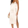 Song Of Style ROBE MI-LONGUE AUDRA Porcelain Ivory