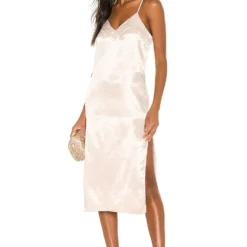 Song Of Style ROBE MI-LONGUE AUDRA Porcelain Ivory