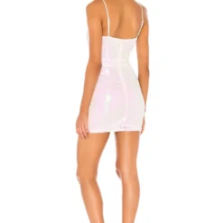 ROBE COURTE HARLEE White -Ravis Mode Soldes Boutique SPDW WD1154 V3