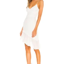 ROBE MI-LONGUE NATASHA White 6 ROBE MI-LONGUE NATASHA White -Ravis Mode Soldes Boutique SPDW WD1460 V3
