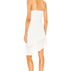 ROBE MI-LONGUE NATASHA White 7 ROBE MI-LONGUE NATASHA White -Ravis Mode Soldes Boutique SPDW WD1460 V4
