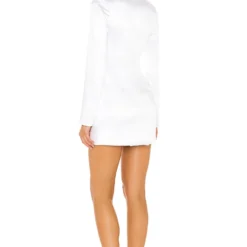 ROBE MILEY Shiny White -Ravis Mode Soldes Boutique SPDW WD1652 V3