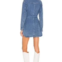 ROBE KELSIE Denim -Ravis Mode Soldes Boutique SPDW WD1691 V3