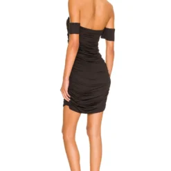 ROBE ELORA Black 5 ROBE ELORA Black -Ravis Mode Soldes Boutique SPDW WD1783 V3