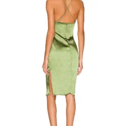 ROBE COURTE BILLIE Green -Ravis Mode Soldes Boutique SPDW WD1811 V3