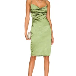 ROBE COURTE BILLIE Green -Ravis Mode Soldes Boutique SPDW WD1811 V4