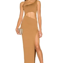 ROBE LONGUE À DÉCOUPES ERLA Light Grey 11 ROBE LONGUE À DÉCOUPES ERLA Light Grey -Ravis Mode Soldes Boutique SPDW WD1816 V1