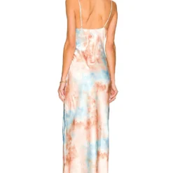 ROBE KRYSTAL Orange Tie Dye 7 ROBE KRYSTAL Orange Tie Dye -Ravis Mode Soldes Boutique SPDW WD1860 V3