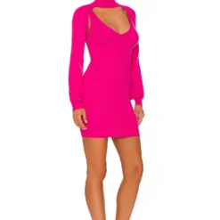 ROBE CATEY Fuchsia -Ravis Mode Soldes Boutique SPDW WD1936 V3