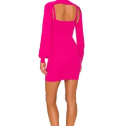 ROBE CATEY Fuchsia -Ravis Mode Soldes Boutique SPDW WD1936 V4